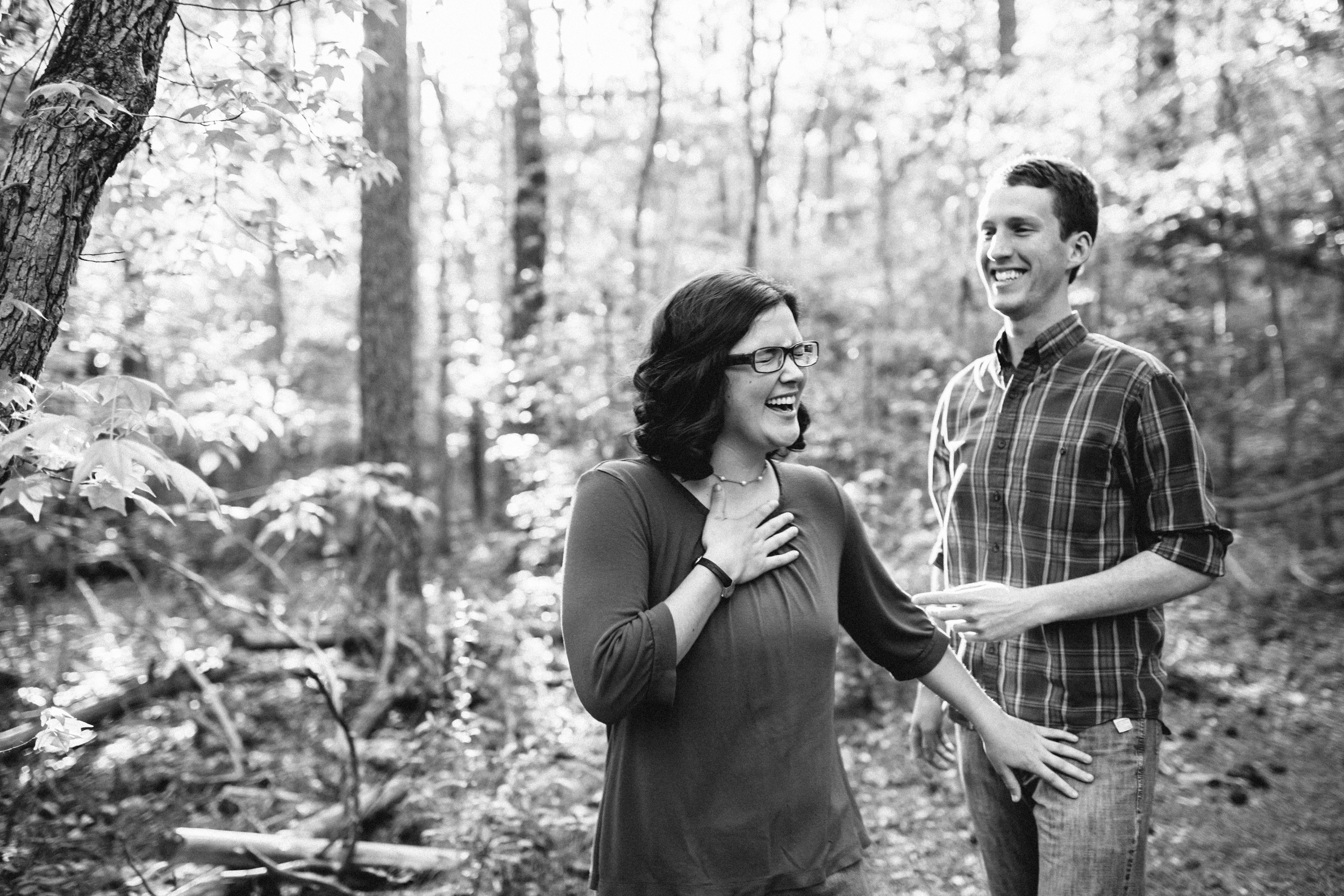 Hannah+Alan Chapel Hill Engagement Photos